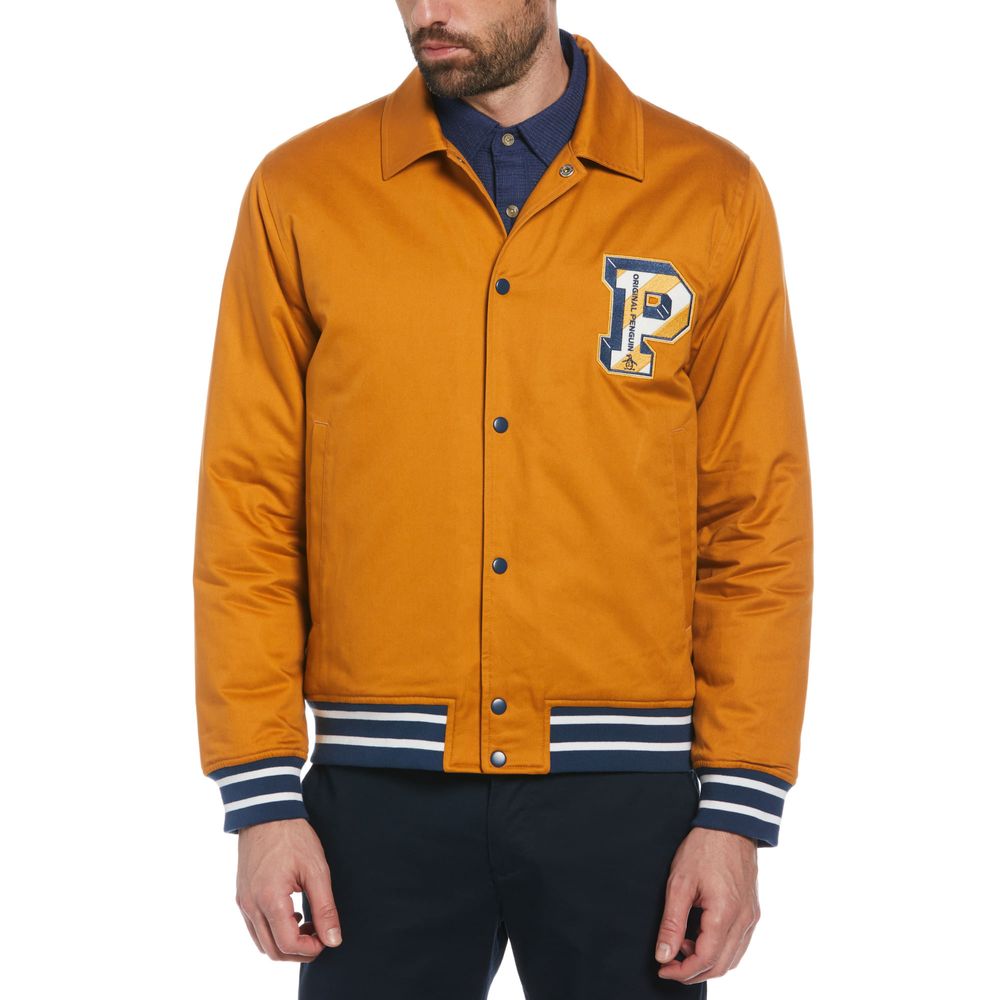 Campera Universitaria Sarga Con Broches