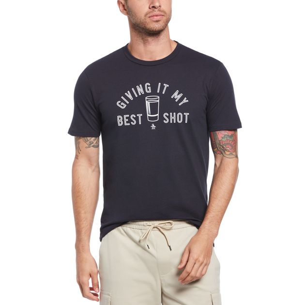 Remera Manga Corta Con Estampado Best Shot