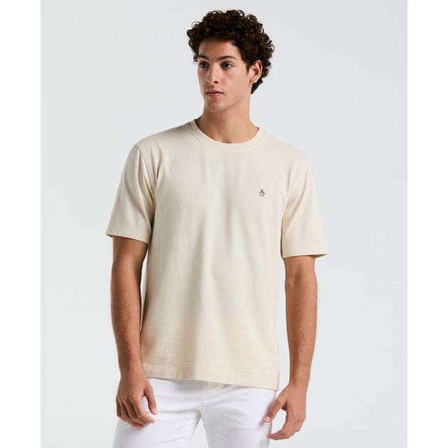 Remera Lisa Texturada