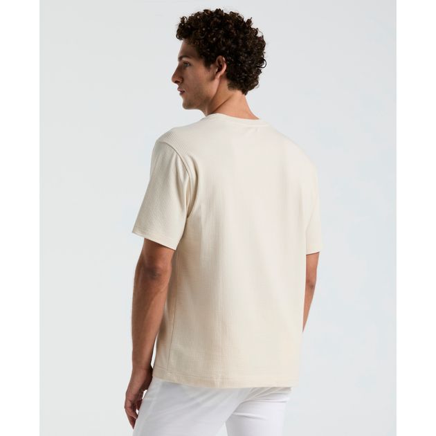 Remera Lisa Texturada