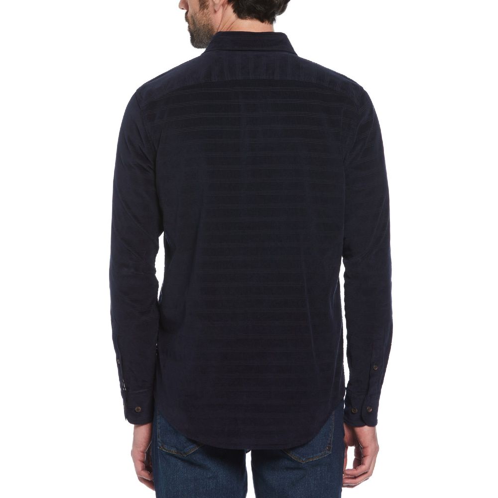 Camisa Ml Corderoy Dobby