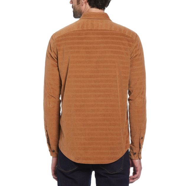 Camisa Ml Corderoy Dobby