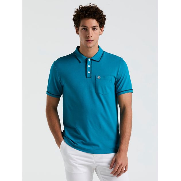 Polo Earl Pique Con Bolsillo
