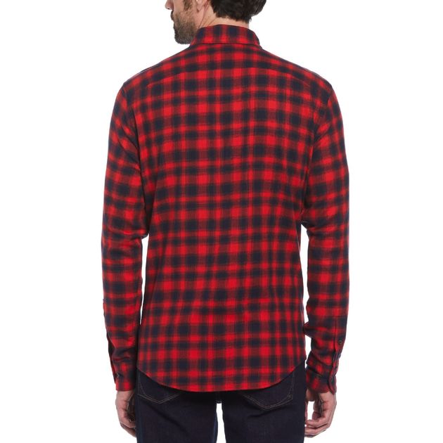 Camisa Ml Ecovero Blend Cuadro Viyela